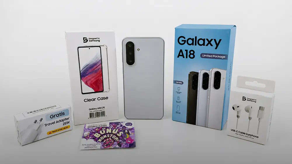 Harga Samsung Galaxy A18 Indonesia Bonus Charger Cicilan