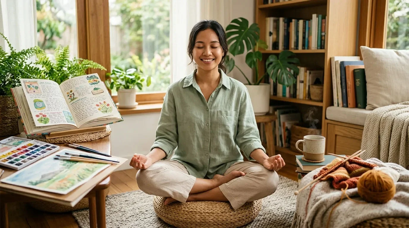 Kelola Stres dengan Meditasi, Relaksasi, dan Hobi Positif untuk Menjaga Kesehatan Mental di Era Modern